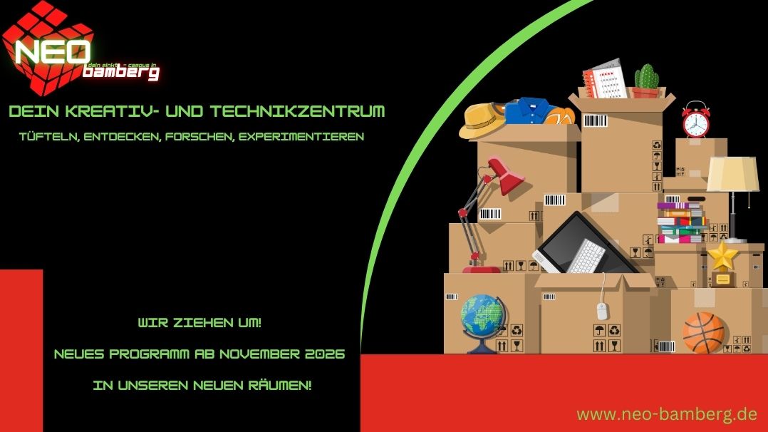 Wir ziehen um!